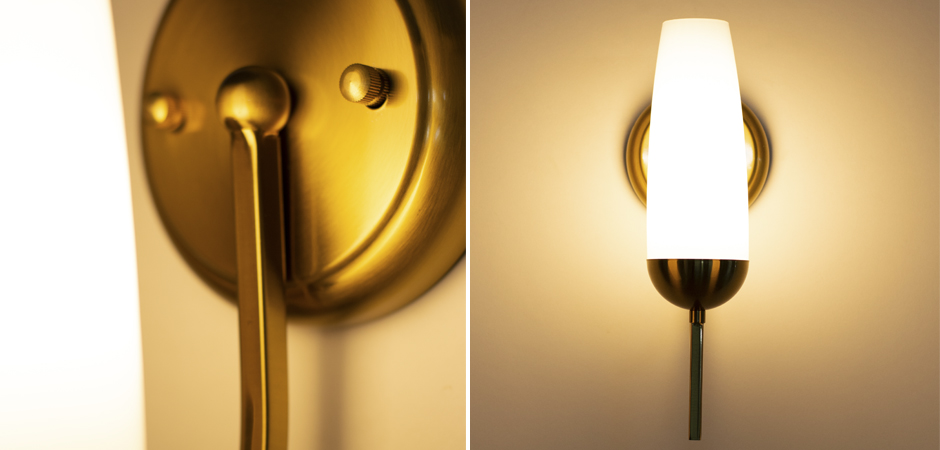 Бра Country Wall Lamp Glass Lampshade Бра Country Wall Lamp Glass Lampshade - Loft-Concept в Саратове