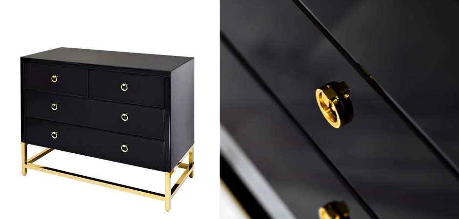 Комод Black Gold Comode Комод Black Gold Comode - Loft-Concept в Саратове