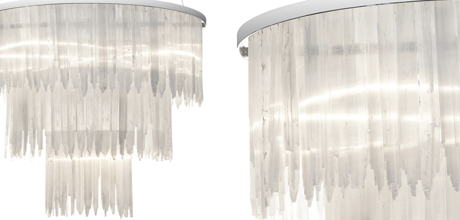 Люстра LAMP SELENITE ROUND chromium 85 Люстра LAMP SELENITE ROUND chromium 85 - Loft-Concept в Саратове