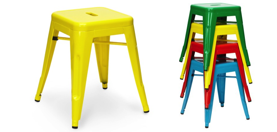 Кухонный стул Tolix Kitchen Stool 45 Кухонный стул Tolix Kitchen Stool 45 - Loft-Concept в Саратове