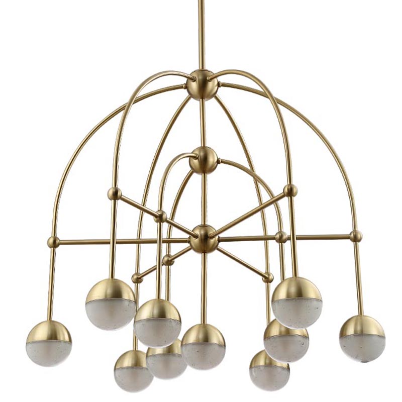 Люстра Heidy Bronze Chandelier 10 Бронза в Саратове | Loft Concept 