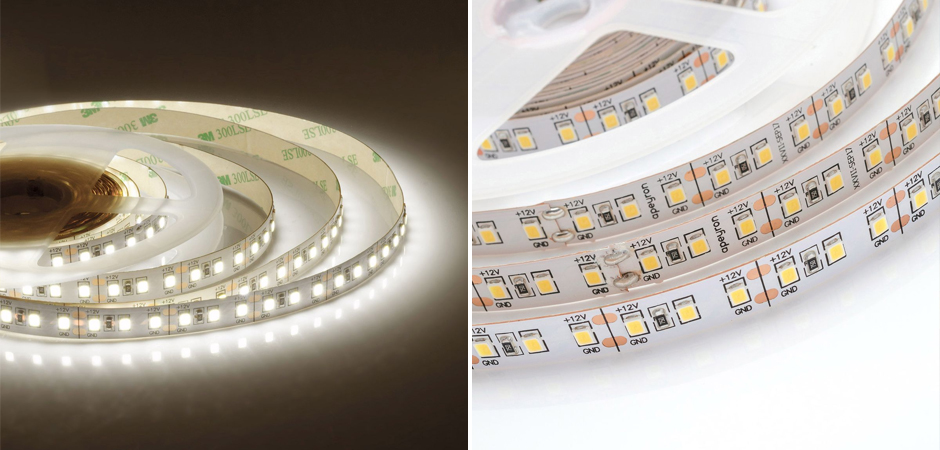 Светодиодная лента 14,4W/m 120LED/m 2835SMD теплый белый Светодиодная лента 14,4W/m 120LED/m 2835SMD теплый белый - Loft-Concept в Саратове