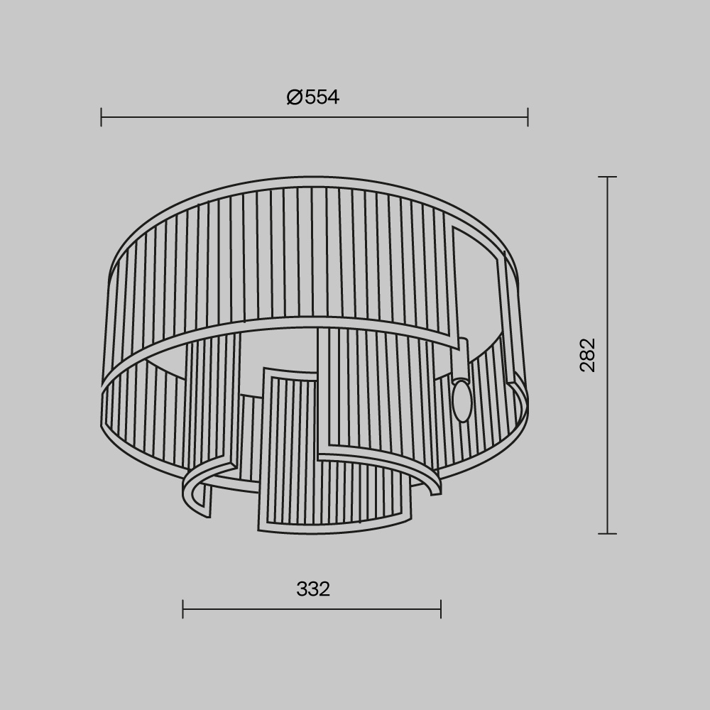 Потолочный светильник Frame Е14 в Саратове