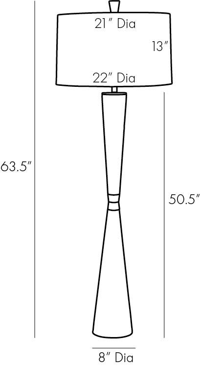 Торшер Arteriors GROM FLOOR LAMP в Саратове