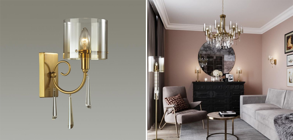 Бра Glass World Bronze Бра Glass World Bronze - Loft-Concept в Саратове