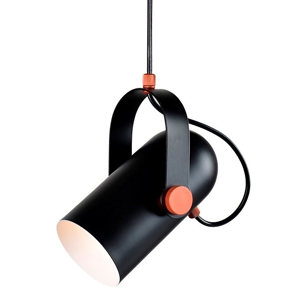 Подвесной светильник Tube Pendant Black I Черный в Саратове | Loft Concept 