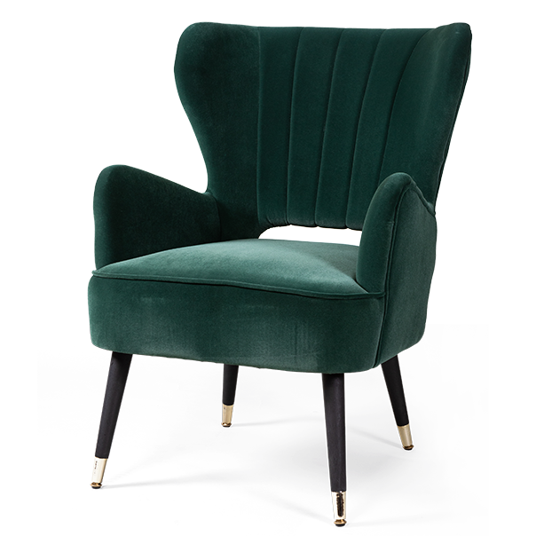 Кресло Flice ArmChair green Малахит (зеленый) в Саратове | Loft Concept 