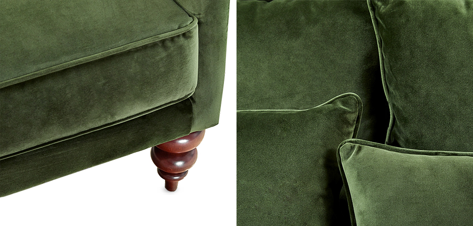 Диван Graceful Details Sofa Green Диван Graceful Details Sofa Green - Loft-Concept в Саратове