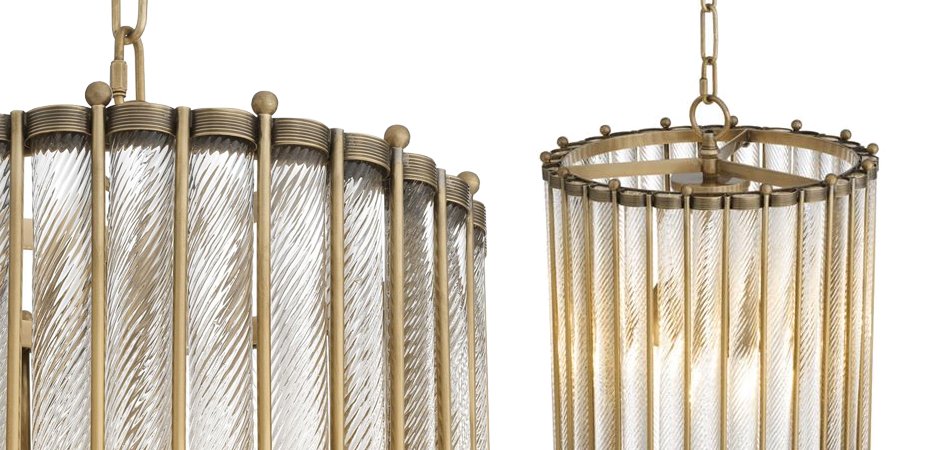 Люстра Lantern Tiziano Antique Brass Люстра Lantern Tiziano Antique Brass - Loft-Concept в Саратове
