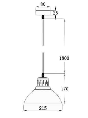 Люстра Loft Rust Pendant в Саратове