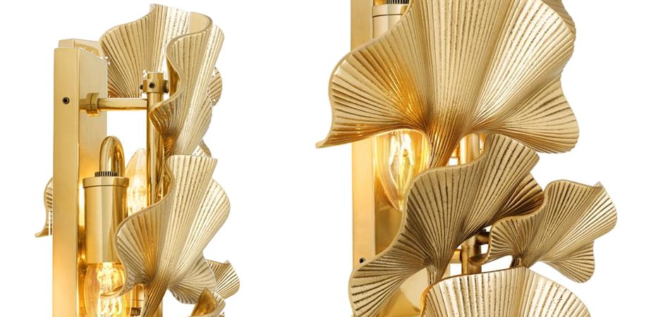 Бра Eichholtz Wall Lamp Olivier Gold 111338 Бра Eichholtz Wall Lamp Olivier Gold 111338 - Loft-Concept в Саратове