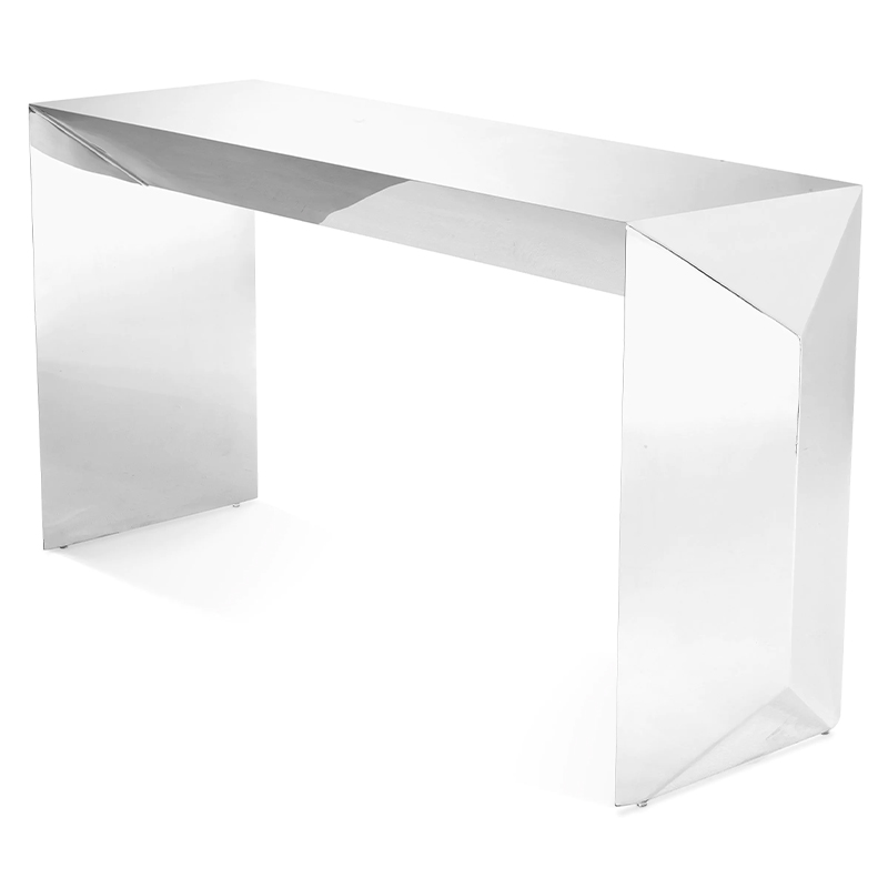 Консоль Eichholtz Console Table Carlow Хром в Саратове | Loft Concept 