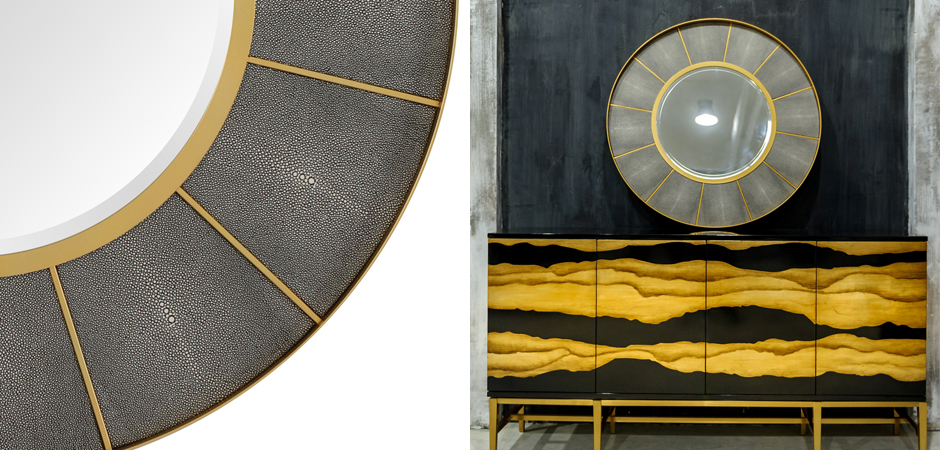Зеркало Sectors Circle Mirror Зеркало Sectors Circle Mirror - Loft-Concept в Саратове