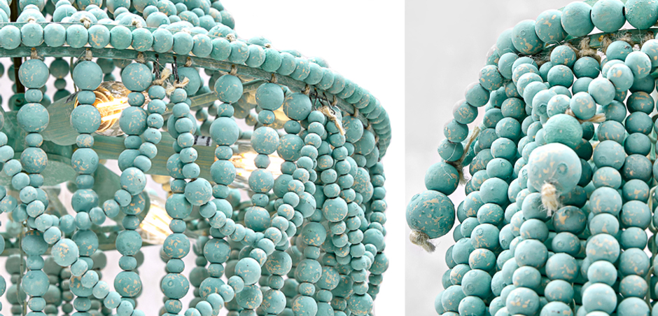 Люстра Chanteuse Chandelier Turquoise Люстра Chanteuse Chandelier Turquoise - Loft-Concept в Саратове