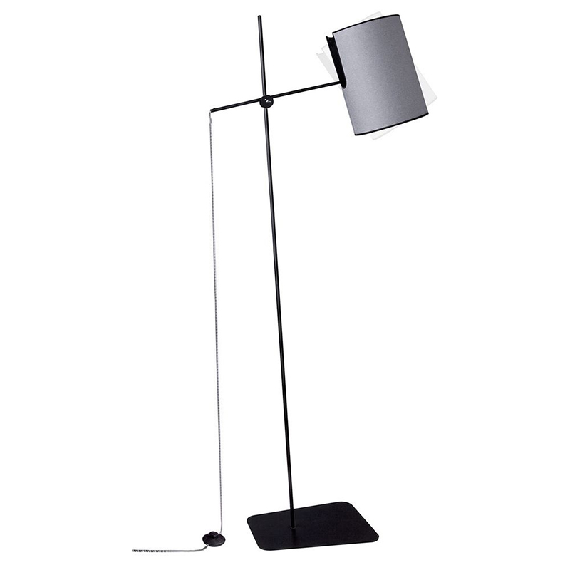 Торшер Ryang Floor Lamp Черный Серый в Саратове | Loft Concept 