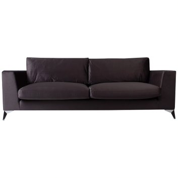 Диван Stockholm Sofa Dark Графит Нержавеющая сталь Диван Stockholm Sofa Dark Графит Нержавеющая сталь в Саратове | Loft Concept