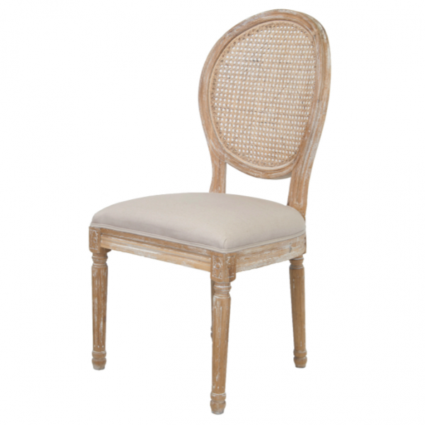 Стул French chairs Provence Beige Rattan 2 Chair Бежевый в Саратове | Loft Concept 