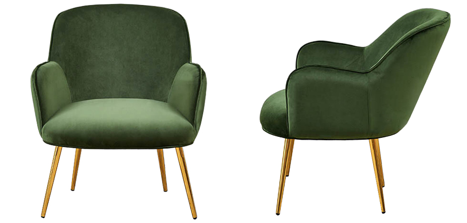 Кресло Waldeck Chair Green Кресло Waldeck Chair Green - Loft-Concept в Саратове
