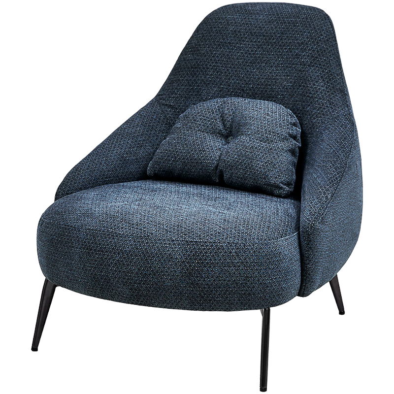 Кресло Lorits Chair Черный Темно-синий Кресло Lorits Chair Черный Темно-синий в Саратове | Loft Concept