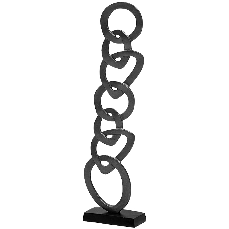 Статуэтка Anillos Statuette Black Черный Статуэтка Anillos Statuette Black Черный в Саратове | Loft Concept