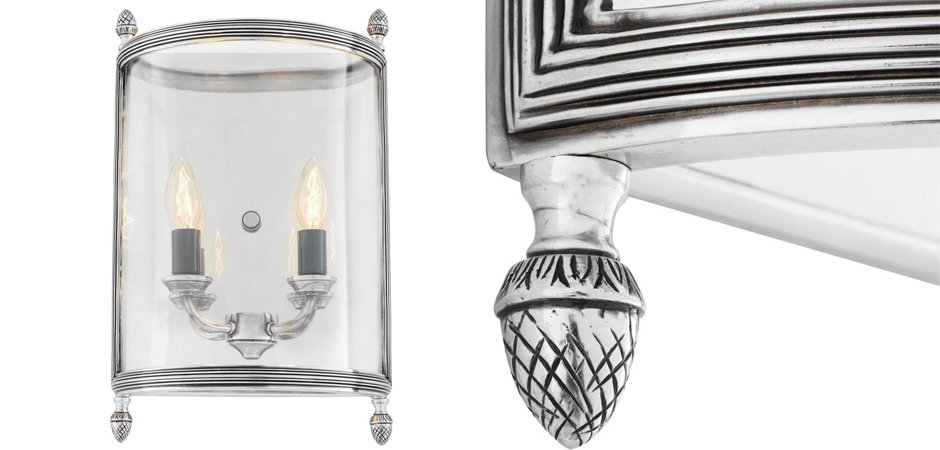 Бра Wall Lamp Lennon M Silver - Loft-Concept в Саратове