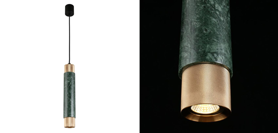 Подвесной светильник Cocktail Tube Изумрудный Подвесной светильник Cocktail Tube Изумрудный - Loft-Concept в Саратове