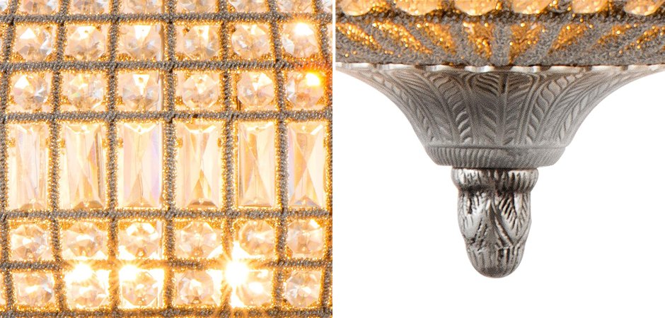 Люстра Chandelier Kasbah Oval L Nickel - Loft-Concept в Саратове