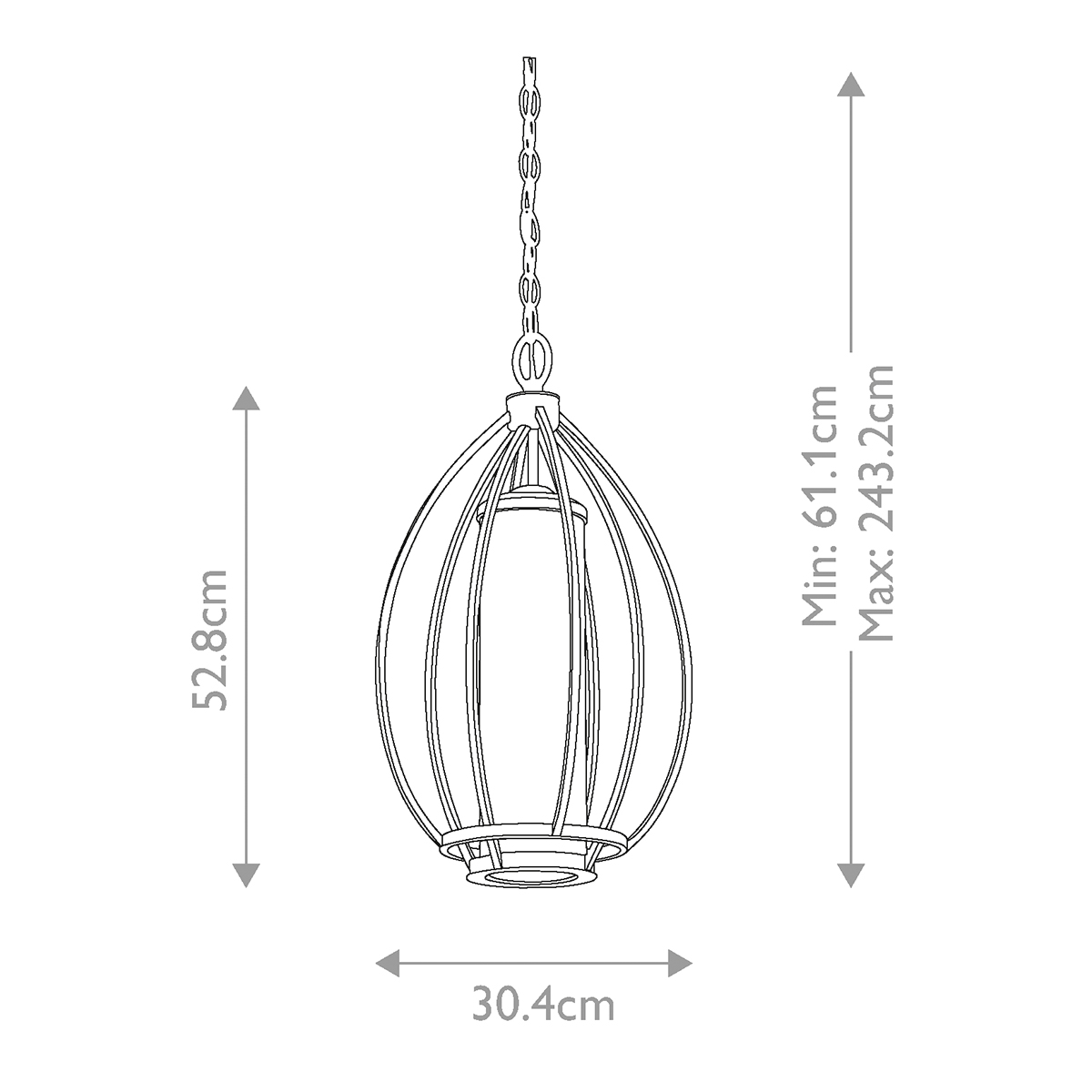 Подвесной светильник овальной формы с цилиндрическим плафоном в цвете сусальное серебро Kichler в Саратове