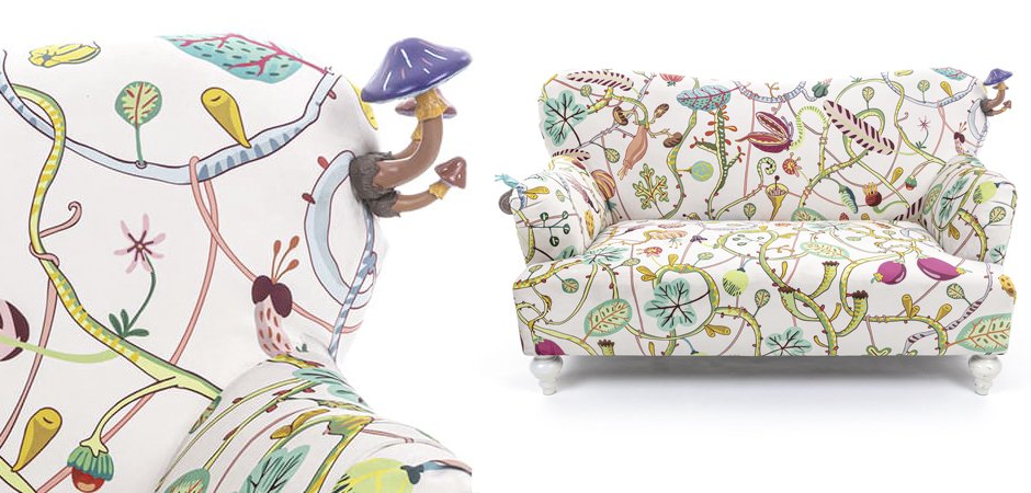 Диван Seletti Botanical Diva Sofa White Диван Seletti Botanical Diva Sofa White - Loft-Concept в Саратове