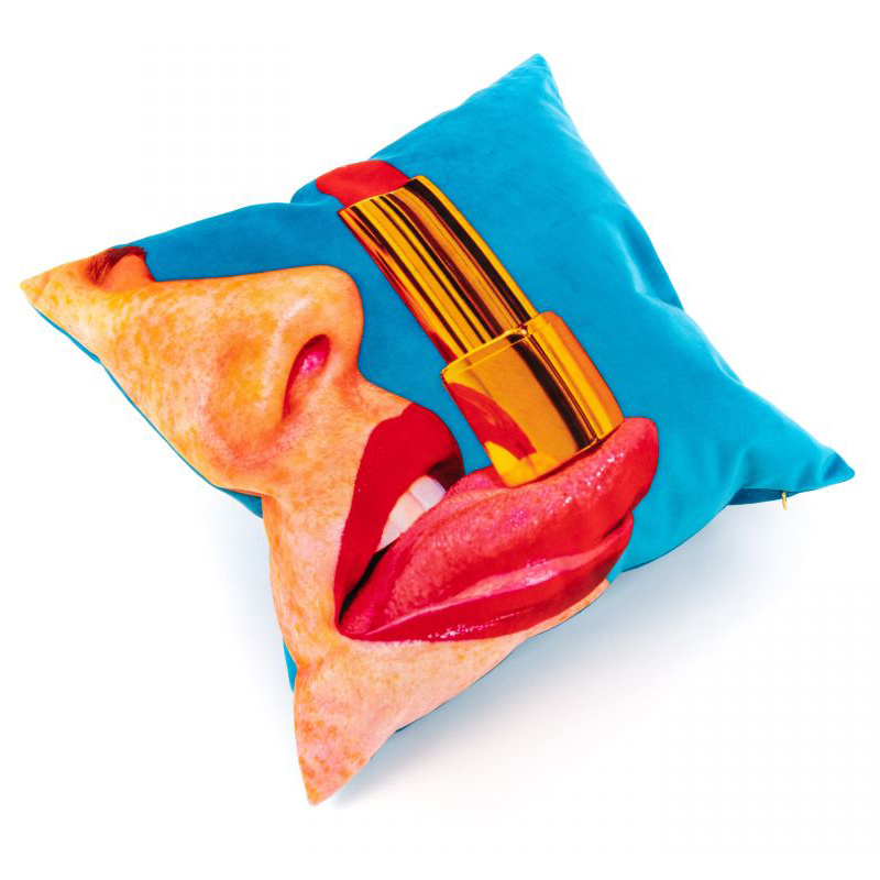 Подушка Seletti Cushion Tongue Мульти в Саратове | Loft Concept 