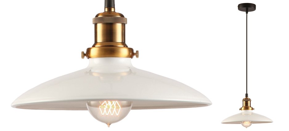 Подвесной светильник Loft Industrial White Bronze Подвесной светильник Loft Industrial White Bronze - Loft-Concept в Саратове