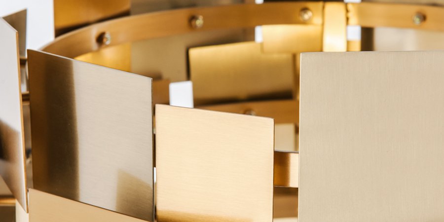 Настольная лампа Gold Plate Table Lamp Настольная лампа Gold Plate Table Lamp - Loft-Concept в Саратове
