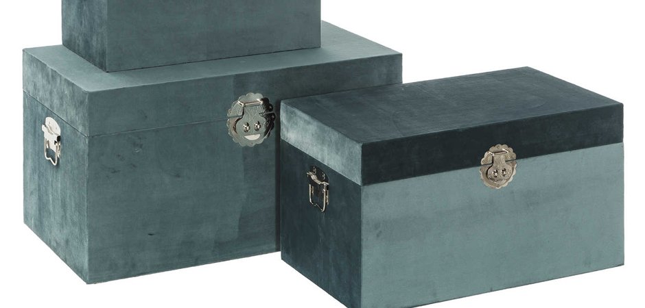 Комплект сундуков Turquoise Texture Комплект сундуков Turquoise Texture - Loft-Concept в Саратове