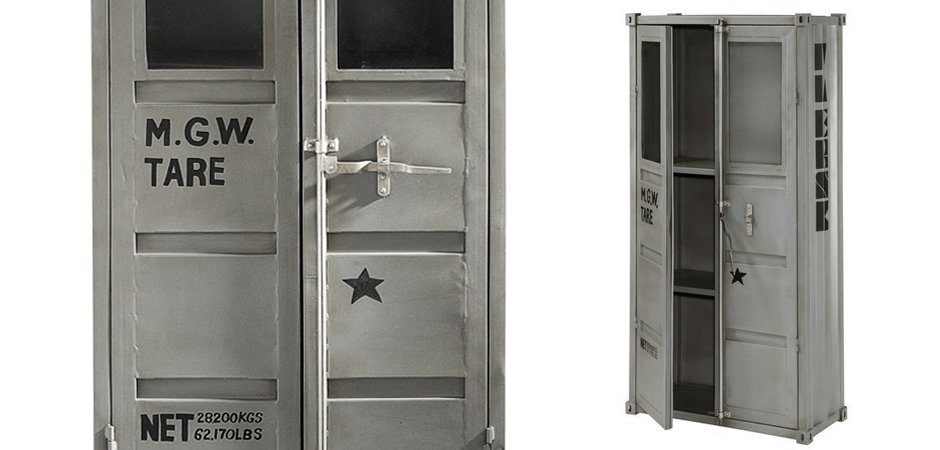 Шкаф-витрина Sea Container M.G.W. Шкаф-витрина Sea Container M.G.W. - Loft-Concept в Саратове