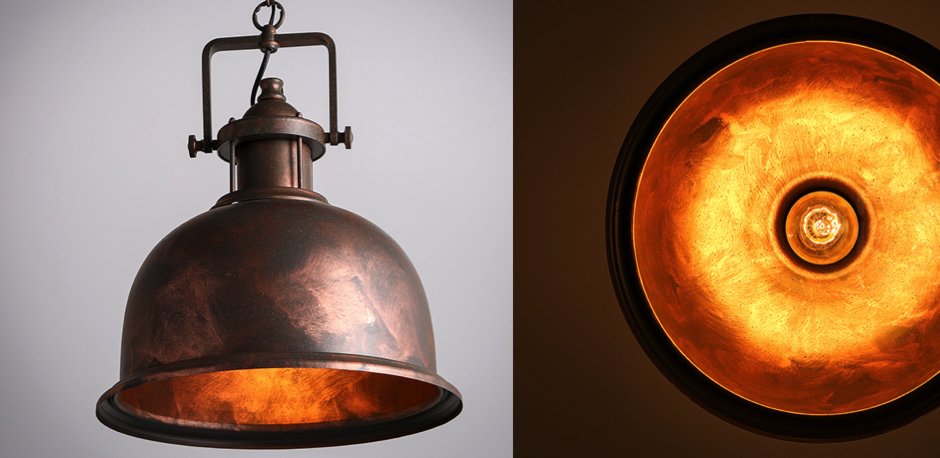 Люстра Old Copper Pendant Big - фото №1