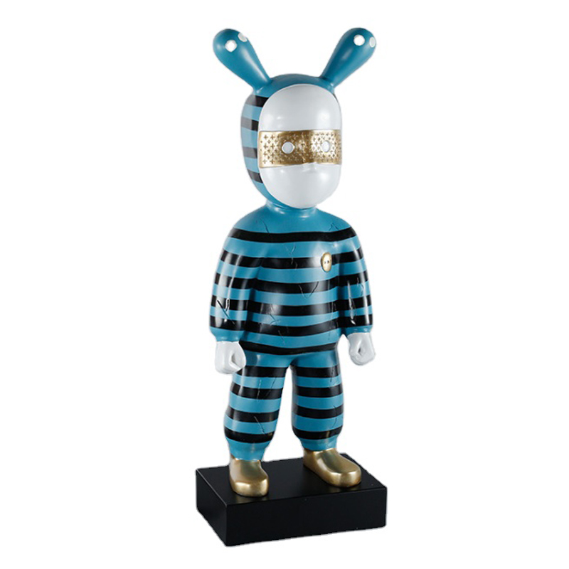 Rolito Large Figurine Blue Синий Черный Золотой в Саратове | Loft Concept 