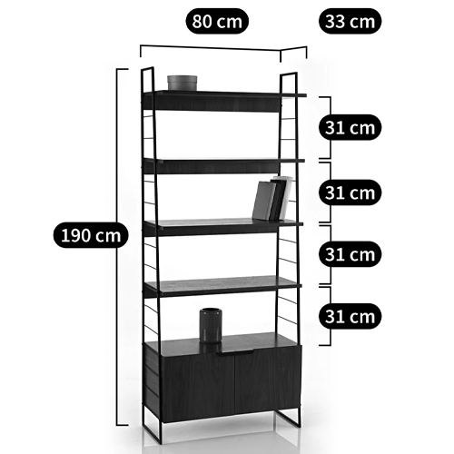 Стеллаж из орехового дерева Olson Rack в Саратове