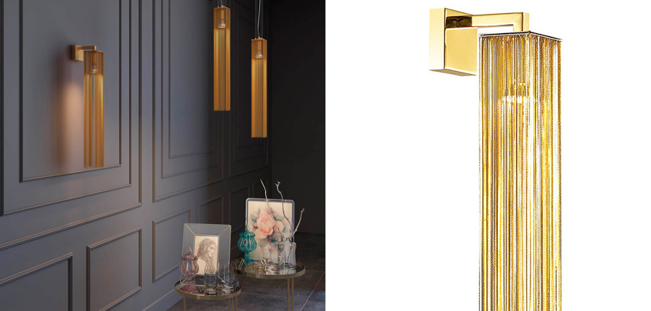 Бра Atlantis Chain Gold One Sconces Бра Atlantis Chain Gold One Sconces - Loft-Concept в Саратове