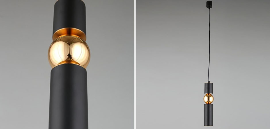 Подвесной светильник Lee Broom Fulcrum Золото и Черный Подвесной светильник Lee Broom Fulcrum Золото и Черный - Loft-Concept в Саратове