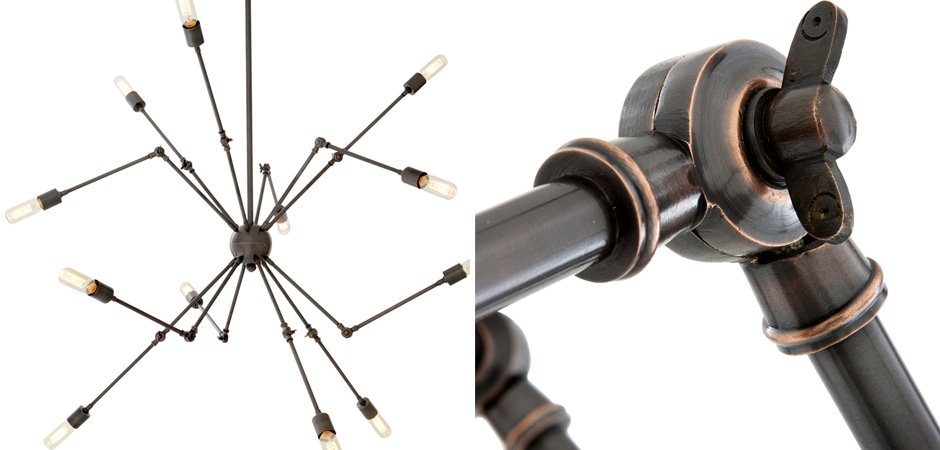 Люстра Eichholtz Ceiling Lamp Spider 12 - Loft-Concept в Саратове