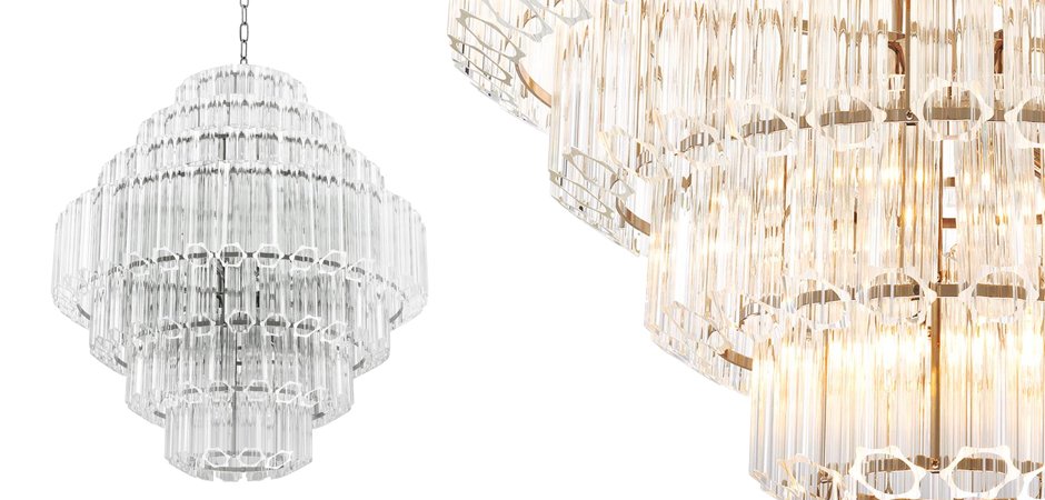 Люстра Chandelier Vittoria L Clear Люстра Chandelier Vittoria L Clear - Loft-Concept в Саратове