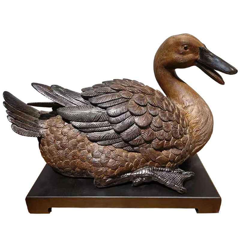 Статуэтка Terracotta Duck Коричневый в Саратове | Loft Concept 