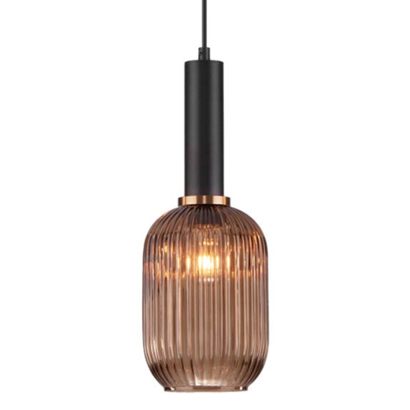 Светильник Ferm Living chinese lantern Amber I Янтарь (Amber) Черный в Саратове | Loft Concept 