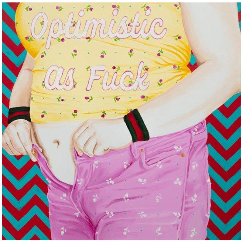 Картина Optimistic as Fuck Мульти Картина Optimistic as Fuck Мульти в Саратове | Loft Concept