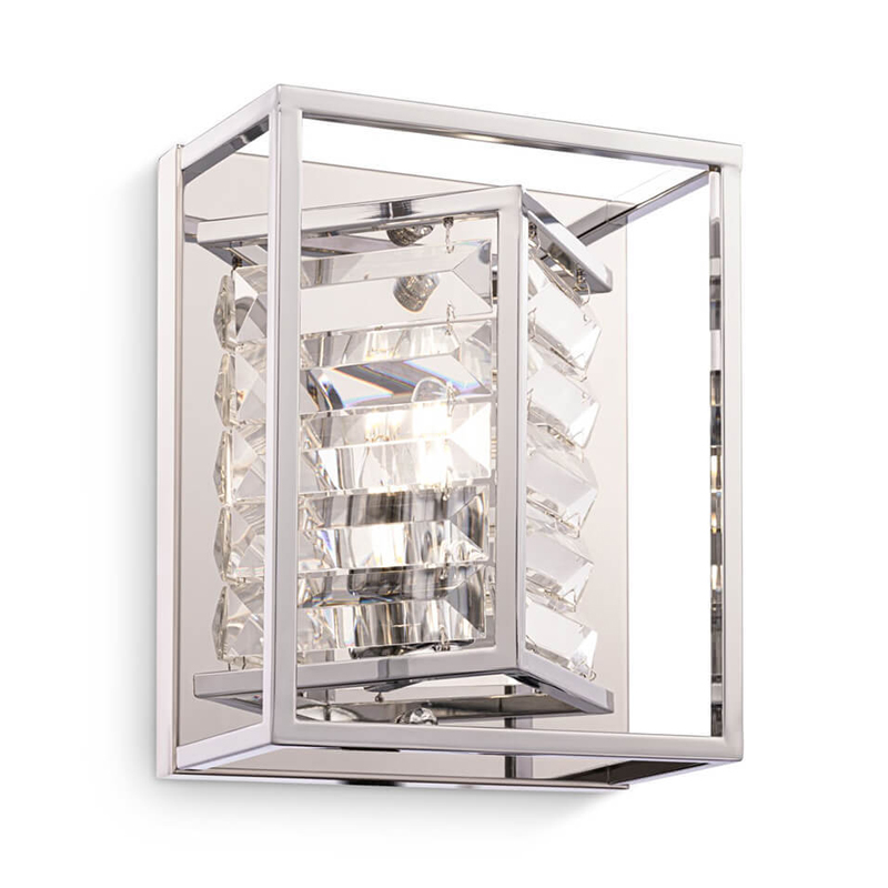 Бра Algernon Light Sconce chrome Хром в Саратове | Loft Concept 