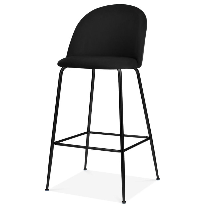 Барный стул Vendramin Bar Stool black Черный в Саратове | Loft Concept 