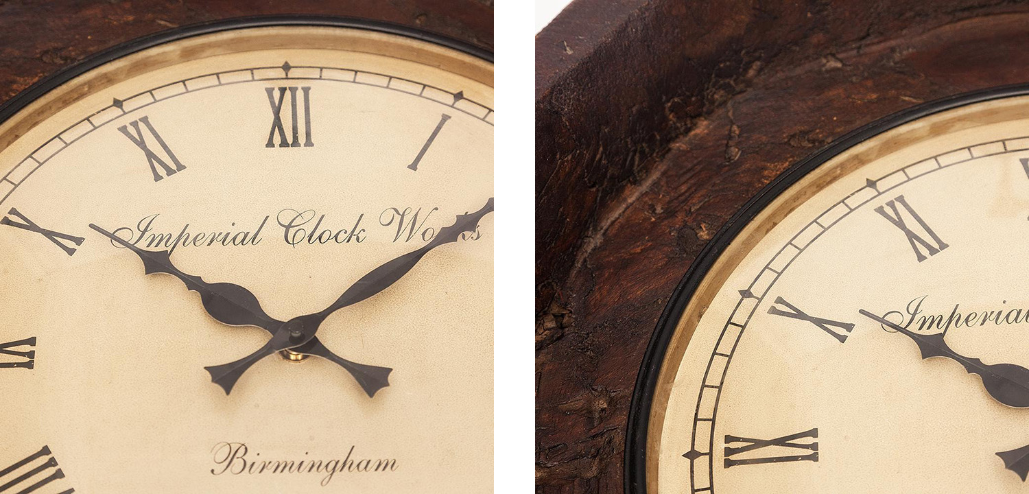 Часы Antique Indian Mango Tree Clock - фото