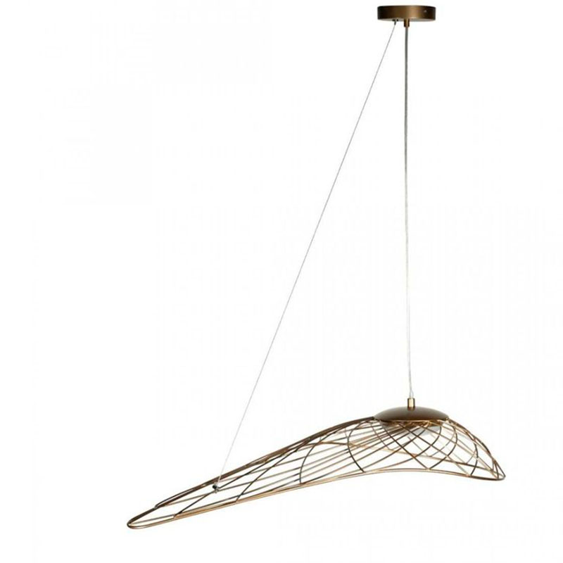 Светильник подвесной Friture Vertigo Pendant Gold 57 см Золотой в Саратове | Loft Concept 