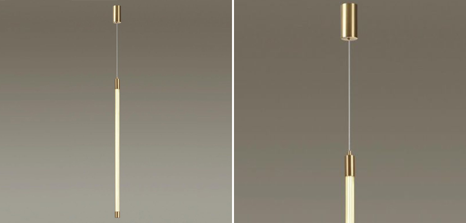Подвесной светильник Bronze Trumpet tube светодиодный Подвесной светильник Bronze Trumpet tube светодиодный - Loft-Concept в Саратове
