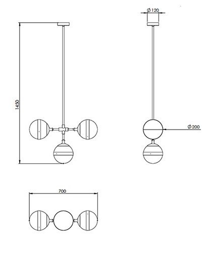 Люстра Peggy Futura lamp III Hangar Design в Саратове